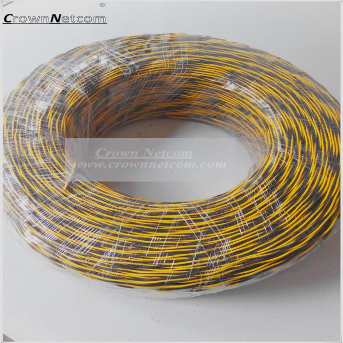 Cat3 Telephone Jumper Wires 0.5mm Blue/Yellow Red/White Yellow Bare