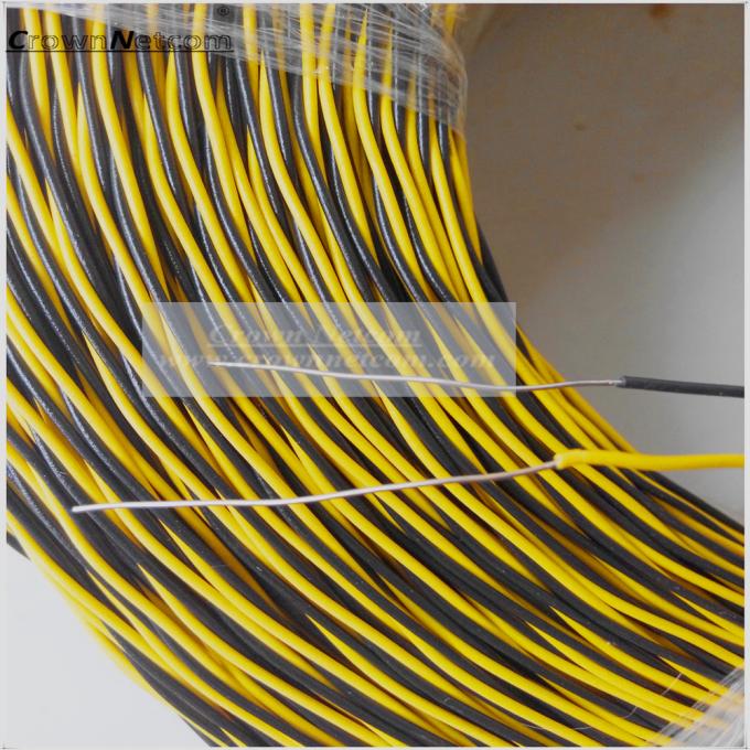 Cat3 Jumper Wire 0.5mm PVC Jacket Blue/Yellow Red/White Bare Copper