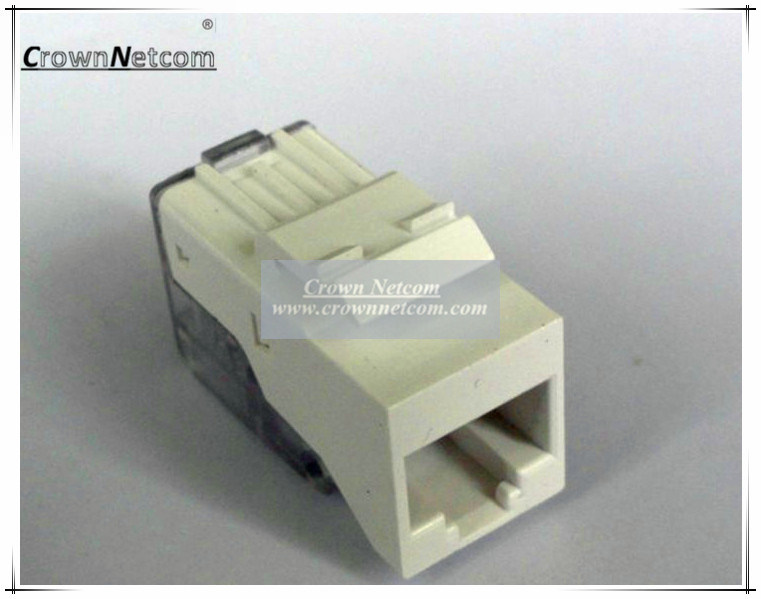 tool free keystone jack cat5e utp RJ45 jack 180degree good quality
