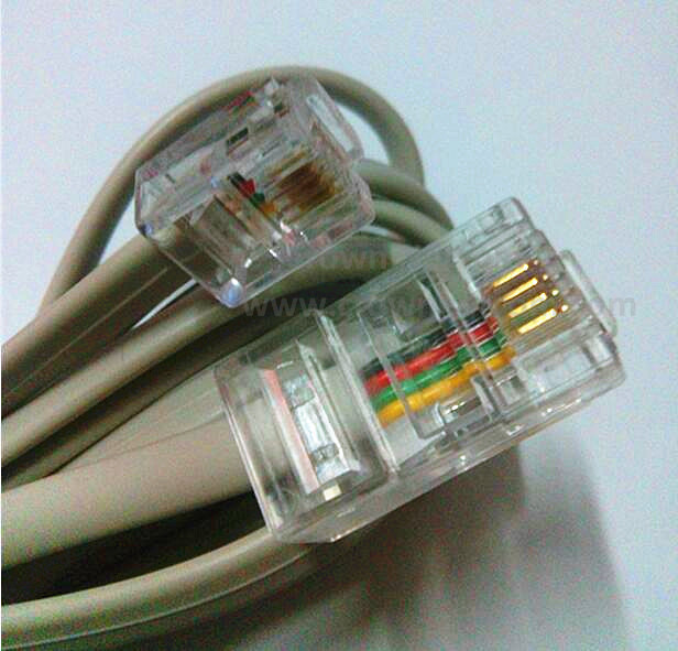 RJ45RJ11 Cat5e Patch Cords 2cores Copper 24awg Patch Cables Networking