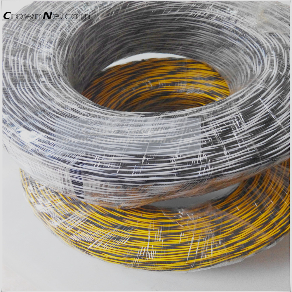 Cat3 Telephone Jumper Wire 0.5mm Blue/Yellow Red/White Yellow Bare