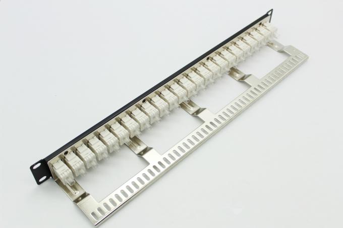 Network Cat6 Modular Patch Panel 24Port RJ45 Patch Panels ... rj45 wiring solution 