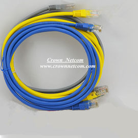 8 Colors UTP RJ45 Ethernet Cat6 Patch Cables 26AWG Stranded Copper Category 6 Patch Cords With Different Lengths