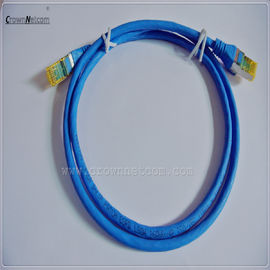 CAT6A SSTP PATCH CABLE RJ45 SHIELDED 26AWG PATCH CORD WITH DIFFERENT COLORS