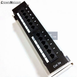 RJ45 Ethernet 12Port Patch Panel Cat5e UTP Wall Mount 12Port Patch panel Category 5e Pach Panels