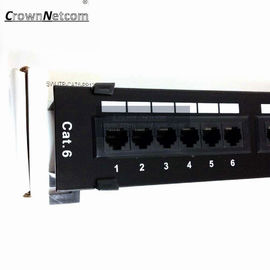 RJ45 Ethernet Cat6 12Port Patch Panel Cat6 UTP Wall Mount 12Port Patch panel Category 6 Patch Panels