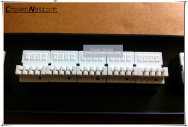 cat3 25port patch panel high quality UTP 25Ports vioce patch Panel with keystone jacks Category 3 RJ11 Data Patch Panels