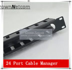 AMP Type Rack Cable Manager 19Inch Standard 24Port Patch Panel Management Data Voice Wire