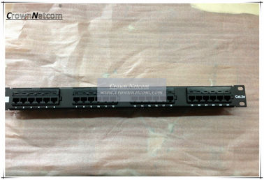 Telecom Cat5e 24Port RJ45 Patch Panel UTP Project Patch Panel UTP Patch Panel 19Inch 1U Category 5e Pach panel