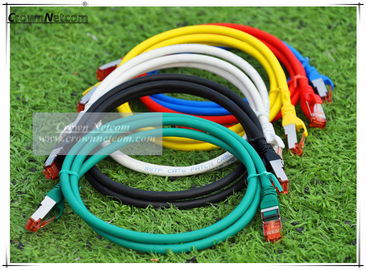 20M RJ45 Cat6A SSTP Patch Cord 6 Colors 20Meters Cat6A Patch Cable Shielded Patch Lead