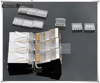 Shielded RJ45 Modular Plug Cat.6 Connectors RJ45 FTP 8P8C Plugs 2piece-set