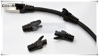 9 Colors PVC Cable Boots Caps for Network CAT5e/6 RJ45 cable plug with Latch protection