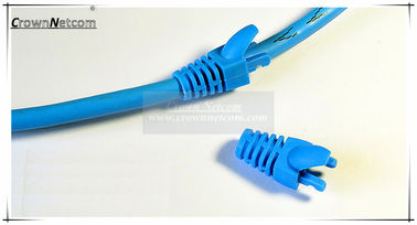 9 Colors PVC Cable Boots Caps for Network CAT5e/6 RJ45 cable plug with Latch protection