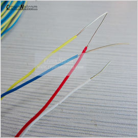 Telephone Jumper Wires 0.5mm PVC Jacket Blue/Yellow Red/White Bare Copper/ Tinned Copper category 3 Jumper cables