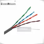 Solid Copper high speed utp cable de red cat5e 4 Pair Twisted Pair Copper network Cable