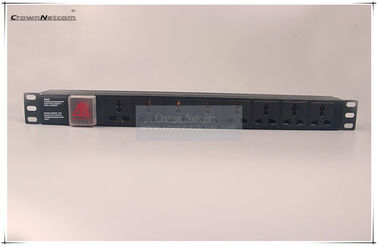 Univeral PDU Cabinet Socket 8 Ways Server Rack PDU 10A Socket Switch Power Distribution Un