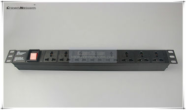 Univeral PDU Cabinet Socket 8 Ways Server Rack PDU 10A Socket Switch Power Distribution Un