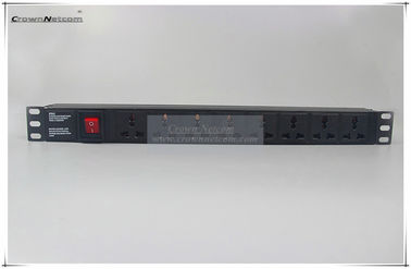 Univeral PDU Cabinet Socket 8 Ways Server Rack PDU 10A Socket Switch Power Distribution Un