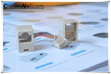 RJ45 inline couplers 8P8C utp ethernet cable modular connector inline modular adapter