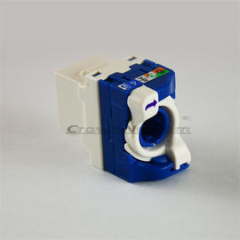 NEW Network Rotary RJ45 Cat6 Keystone Jack Tool Free Easy Installation Cat 6 Modular Jacks