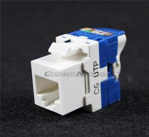 NEW Network Rotary RJ45 Cat6 Keystone Jack Tool Free Easy Installation Cat 6 Modular Jacks