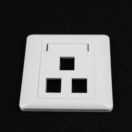 3 port RJ45 Face Plate Three ports Network Face Avant  For RJ45 Network Cabling