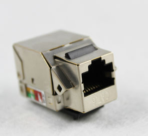 Cat6 Keystone Jacks Shielded RJ45  90 Degree Gold Plated Network Modular Jacks