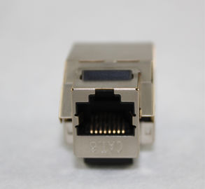 Cat6 Keystone Jacks Shielded RJ45  90 Degree Gold Plated Network Modular Jacks