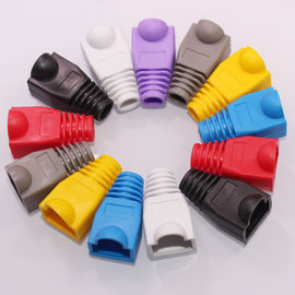 8 Colors RoHS U Boots Cat6 Shielded Boots 7.5MM Colorful U Sheath Shielded Boots