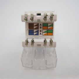 Network Cat6 RJ45 Keystone Jacks Copper Cat 6 Modular Jack