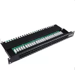 Network 1U 19Inch RJ11 50Port Voice Patch Panel Cat3 Patch Panels Category 3 Telephone Pach Panels
