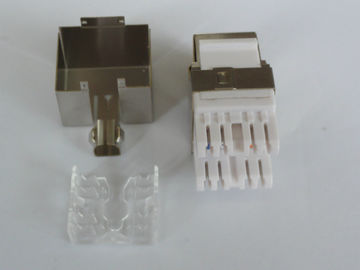 Network RJ45 180 Degree Cat6 Shielded Keystone Jack RJ45 Information Outlet Category6 Jack