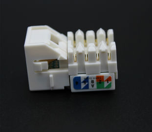 Network RJ45 Keystone Jack Cat5e Cat6 Information Outlets Pass Fluke Test