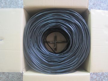 Cat5e STP Cable AL-FOIL Shielded Layer CCA Braiding Solid Copper Conductor 24AWG Twisted Pair Cables