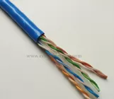 Category 6 23AWG Twisted Pair 305M Bulk UTP Cat6 Network Cable With Pullbox Fluke-Pass