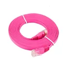 Network RJ45 8P8C Stranded Flat Patch Cord Copper Computer Wires Cat6 RJ45 Patch Cables