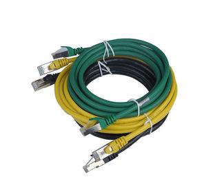 Category 7 Patch Cord RJ45 26AWG Copper Cat7 Patch Cables SSTP Cat7 Flat Patch Kable Cat7