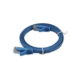 Category 7 Patch Cord RJ45 26AWG Copper Cat7 Patch Cables SSTP Cat7 Flat Patch Kable Cat7
