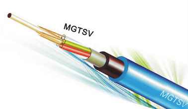 Singlemode 48core Mining Flame-Retareant Fiber Optic Cable Cable de fibra minera