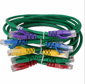 Patch Cord Cat-5e 8 Colors Category 5e RJ45 Cable de Patches UTP 26AWG Stranded Copper Patch Cables Category 5e