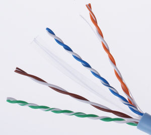 Lan Cat 6 Cable 23AWG 305M Bulk UTP Category 6 Network Cable With Pullbox PVC Jacket utp cat6 cable