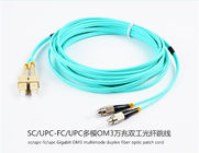OM3 Duplex FC/SC/ST/LC 50/125 Fiber Parch Cords MM Optic Fiber Jumper Cords 3.0/2.0mm Fiber Patch Cables