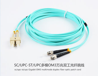 OM3 Duplex FC/SC/ST/LC 50/125 Fiber Parch Cords MM Optic Fiber Jumper Cords 3.0/2.0mm Fiber Patch Cables