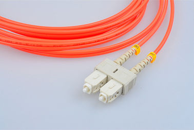 RoHs Telecom Fiber Patch Cords SC FC LC ST Mutlimode Duplex Optical Patch Cables