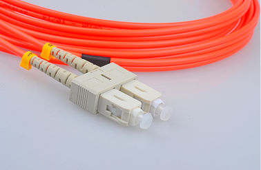 RoHs Telecom Fiber Patch Cords SC FC LC ST Mutlimode Duplex Optical Patch Cables