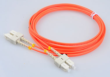 RoHs Telecom Fiber Patch Cords SC FC LC ST Mutlimode Duplex Optical Patch Cables