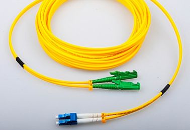 RoHs Telecom Standard E2000/APC-FC SC Fiber Patch Cords SM Duplex Fiber Patch Cables 3.0mm 9/125 E2000 Optical Jumpers 3