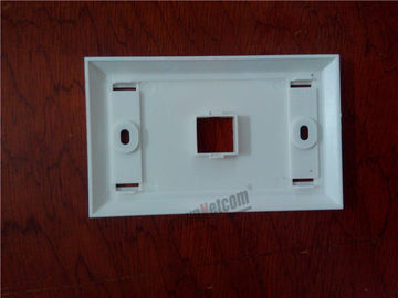 1 Port Network US Wall Plates  For RJ45 Keystone Jacks ABS Face Plate