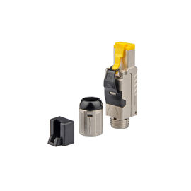 IP20 Waterproof RJ45 Shielded Cat.6A Cat8 Plug STP Field Termination Connectors -CAT8 STP Field Termination Plugs