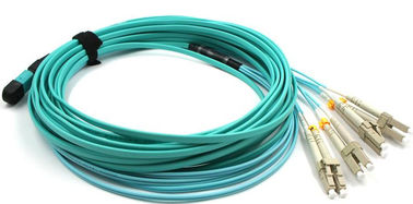 Telecom Standard Ribbon Optical Fiber Patch Cords OM3 OM4 Simplex Duplex Ribbon Optical Fiber Patch Cables